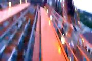 Riding Raging Bull Roller Coaster at 6 Flags Thursday July 9, 2009 at 8:30 PM POV Point of View