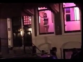 Red Light District in Amsterdam