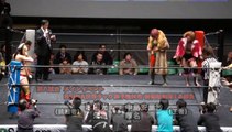 Kana and Arisa Nakajima vs. Syuri and Hikaru Shida in Kana Pro on 2/25/15