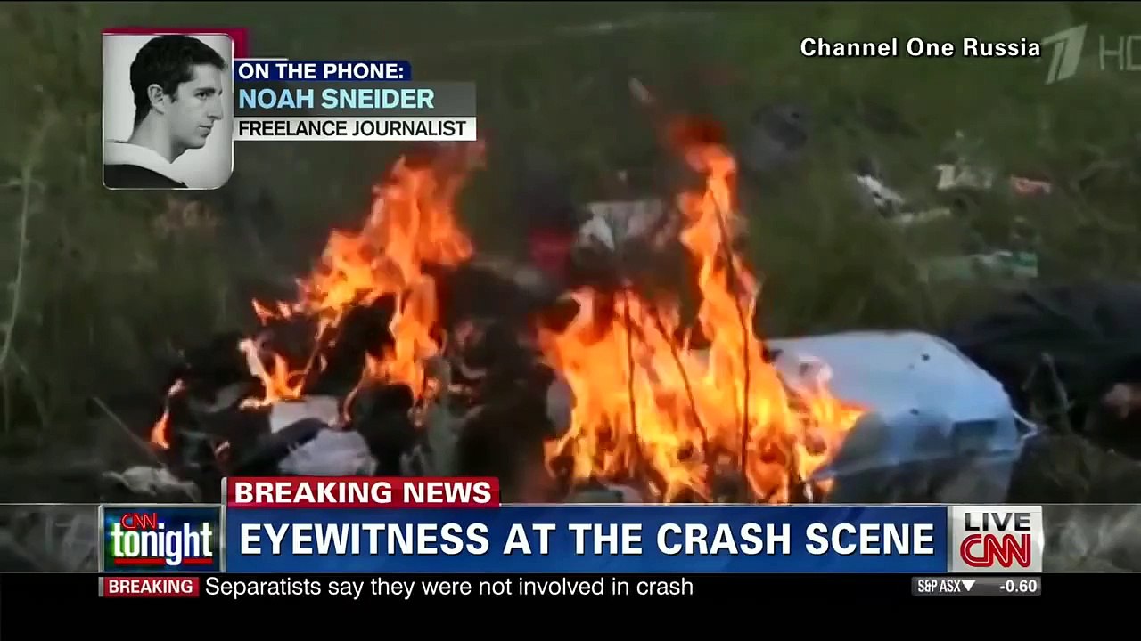 Journalist: 'Bodies turned inside out' at MH17 crash site