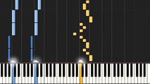 Fairy Tail - Main Theme (Piano Tutorial - Synthesia) / Easy Slow