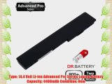 Dr. Battery Advanced Pro Series Laptop / Notebook Battery Replacement for HP Pavilion dv7-1451nr