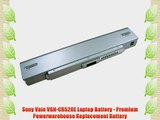 Sony Vaio VGN-CR520E Laptop Battery - Premium Powerwarehouse Replacement Battery