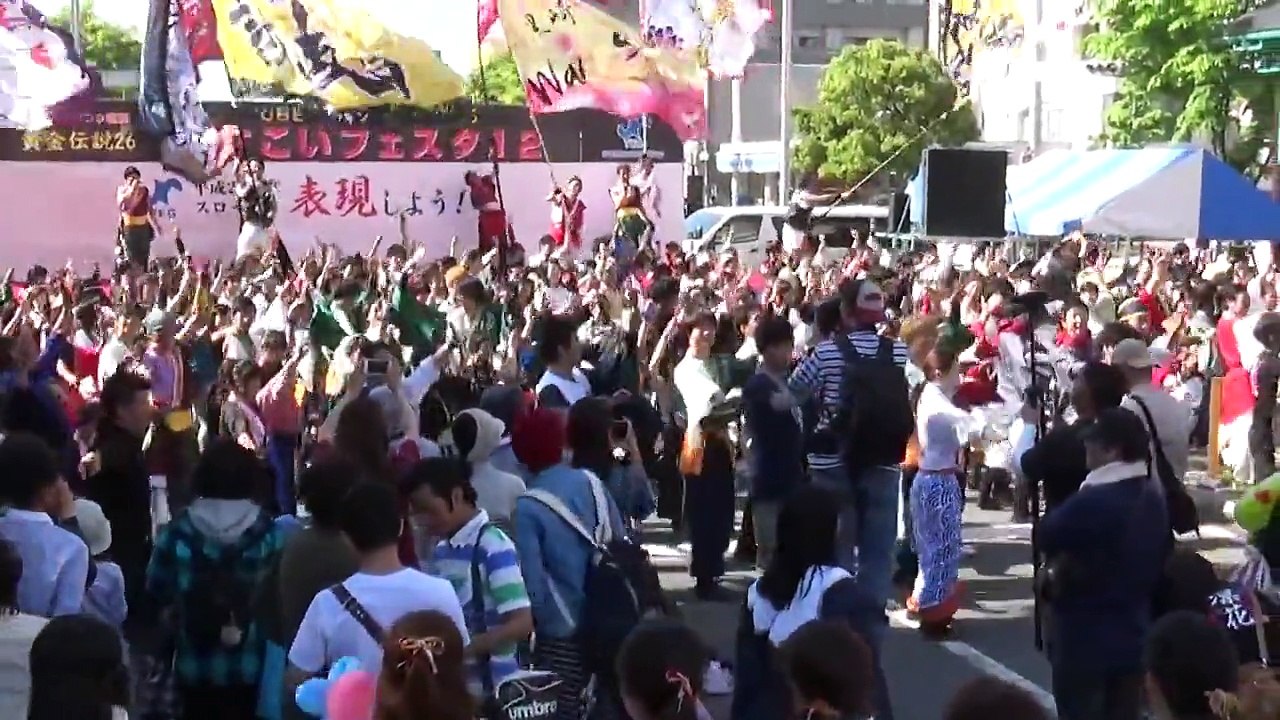 総踊り～黄金伝説26 よさこいフェスタ12