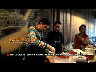 Intip Gaya Indra Bekti Saat Didaulat Membuat Coklat Yuk