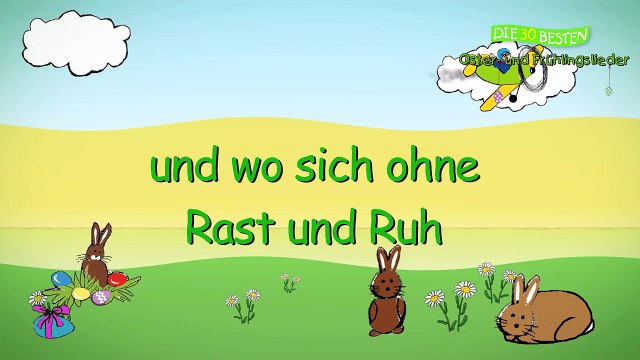 spazieren gehen-Lied