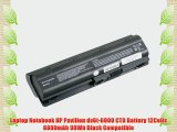 Laptop Notebook HP Pavilion dv6t-6000 CTO Battery 12Cells 8800mAh 98Wh Black Compatible