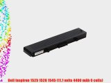 Dell Inspiron 1525 1526 1545 (11.1 volts 4400 mAh 6 cells)