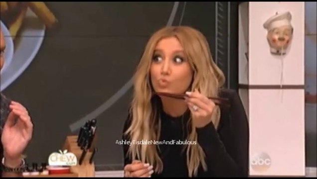 Ashley Tisdale - THE CHEW (ABC)