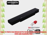 Dr. Battery Advanced Pro Series Laptop / Notebook Battery Replacement for Samsung AA-PB9NC6B
