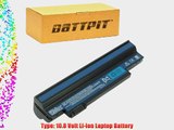 Battpit? Laptop / Notebook Battery Replacement for Acer Aspire One 532h-2588 (6600mAh / 71Wh)