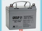 UPG D5870 U1 Gel Sealed Lead Acid Battery