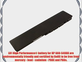 LB1 High Performance Battery for HP G60-549DX Laptop Notebook Computer PC [6-Cell Li-ion 10.8V]