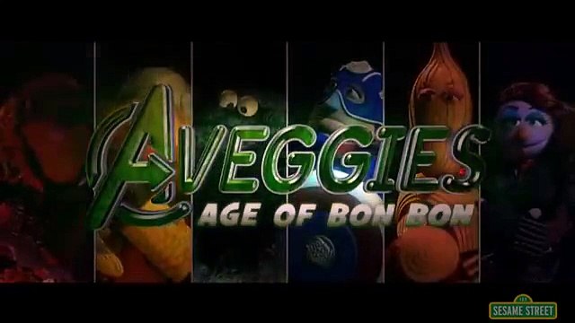 Sesame Street: The Aveggies- Age of Bon Bon (Avengers Parody) - YT
