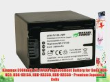 Kinamax 3900mAh NP-FV100 Replacement Battery for Sony HDR-HC9 HDR-XR150 HDR-XR350 HDR-XR550