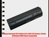 Laptop Notebook HP Pavilion dv7t-4100 CTO Battery 12Cells 8800mAh 98Wh Black Compatible