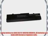 Replacement laptop battery for Asus Eee Pc 1005Peb-Rred01s 6600mAh Asus Eee Pc 1005Peb-Rred01s