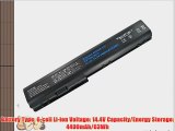 HP Pavilion dv7t-2200 CTO Laptop Battery - New TechFuel Professional 6-cell Li-ion Battery