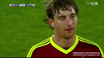 Fernando Amorebieta Red Card - Peru v. Venezuela 18.06.2015