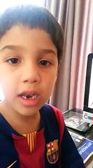 Arturo Vidal: niño lo reprochó y dio consejos tras chocar ebrio (VIDEO)