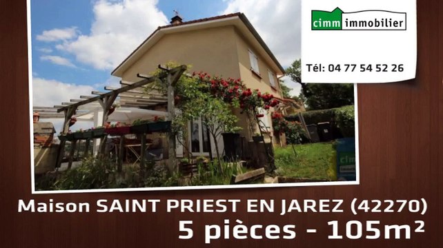 A vendre - maison/villa - SAINT PRIEST EN JAREZ (42270) - 5 pièces - 105m²