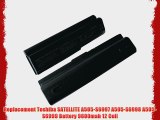 Replacement Toshiba SATELLITE A505-S6997 A505-S6998 A505-S6999 Battery 9600mah 12 Cell