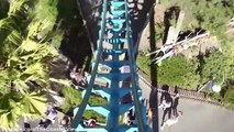 Boomerang Roller Coaster HD POV Front Six Flag's Discovery Kingdom