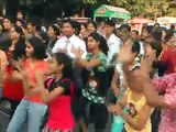 FLASH-MOB to celebrate ONE YEAR POLIO FREE INDIA by ROTARY CLUB OF SOLAPUR