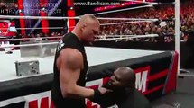 brock lesnar most powerfull moments in wwe .raw