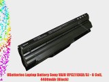 UBatteries Laptop Battery Sony VAIO VPCZ11DGX/SJ - 6 Cell 4400mAh (Black)