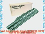 Superb Choice 6-cell Laptop Battery for SONY VAIO VGN-CS39 VGN-CS39/J VGN-CS39/U VGN-CS390JDVSilver