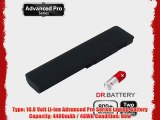 Dr. Battery Advanced Pro Series Laptop / Notebook Battery Replacement for HP Pavilion dv6-2150us