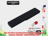 Dr. Battery? Advanced Pro Series Laptop / Notebook Battery for HP Pavilion dv6-1259dx (4400mAh