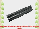 UBatteries Laptop Battery Sony VAIO VPCZ1190X - 9 Cell 6600mAh (Black)