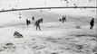 Schaatsen in de winter - 1965