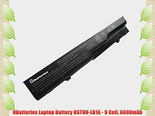 UBatteries Laptop Battery HSTNN-LB1A - 9 Cell 6600mAh