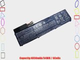 ZTHY 4850mah/54wh Laptop Battery for Acer Aspire Timeline M3 M5 Series Ultra U M3-581tg M5-481tg