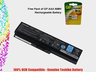 Powerwarehouse Toshiba Satellite L755D-S5359 Laptop Battery - Genuine Toshiba Battery 6 Cell