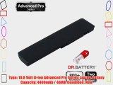Dr. Battery? Advanced Pro Series Laptop / Notebook Battery for HP Pavilion DV5-1015NR (4400mAh
