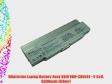 UBatteries Laptop Battery Sony VAIO VGN-CR506E - 9 Cell 6600mah (Silver)