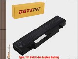 Battpit? Laptop / Notebook Battery Replacement for Samsung AA-PB9MC6B (4400 mAh)