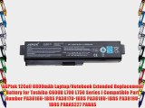 AGPtek 12Cell 8800mAh Laptop/Notebook Extended Replacement Battery for Toshiba C600D L700 L750
