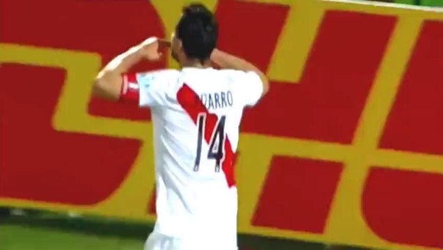 Peru vs Venezuela 1-0 Copa America 2015 Gol de Claudio Pizarro