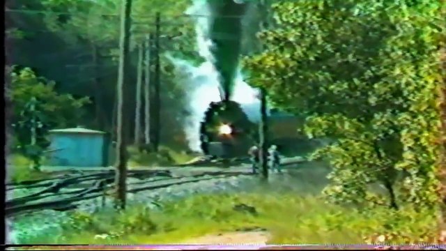 Chessie System Railroad 614 ,Working Steam Hard 1981