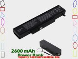Battpit? Laptop / Notebook Battery Replacement for Gateway M6885u (4400 mAh) with 2600mAh Power