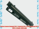 Battery Lenovo ideapad S10-2 IdeaPad S10-2 20027 IdeaPad S10-2 2957 Li-ionx9 6600 mAh