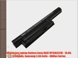 UBatteries Laptop Battery Sony VAIO VPCEB32FM - 10.8V 5200mAh Samsung 2.6A Cells - UBMax Series