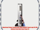 American Power Conversion SURT48XLBP Smart-ups Rt 48v Battery Pack Batt Cust Pays Frt