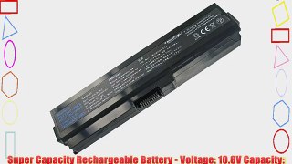 Toshiba Satellite L775D-S7340 Laptop Battery - New TechFuel Professional 12-cell Li-ion Battery