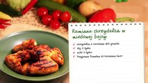 Przepis - Rumiane skrzydełka w miodowej bejcy (przepisy kulinarne Przepisy.pl)